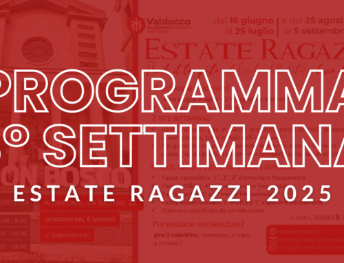 Programma 3° settimana Estate Ragazzi 2025